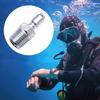 Quickly Connect Scubas Adapters 1/4 NTP To Standard Fitting Corrosion Resistant Instants Setups For Technical Diving Gear