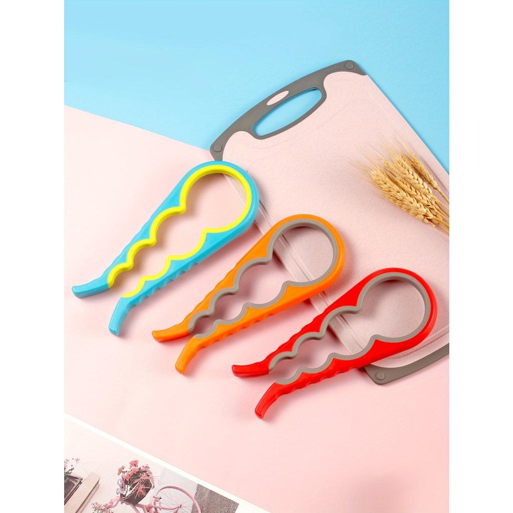 Universal and Easy Bottle Opener, Lid Twisting Device, Can Opener, Household Kitchen Tool, Anti Slip and Labor-saving