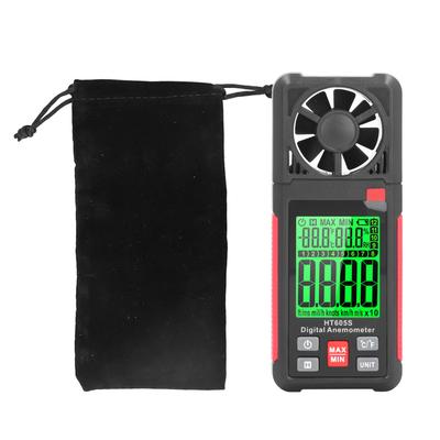 Digital Anemometer High Accuracy 2.26 Inch LCD Screen Thermal Handheld Air Flow Velocity Tester for