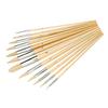 Silverline Wooden Point Paint Brush (Pack of 12)