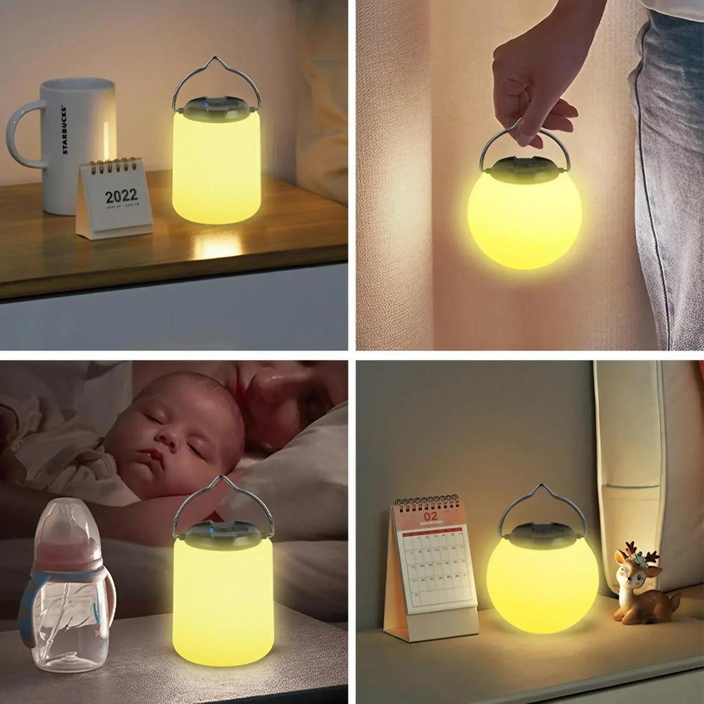 Super Bright LED Camping Light Mini USB Rechargeable Tent Lantern Outdoor Portable Lighting Emergency Canopy Lamp