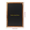 W89C Rectangle Hanging Wooden Message Blackboard Chalkboard Wordpad Sign Kids Board