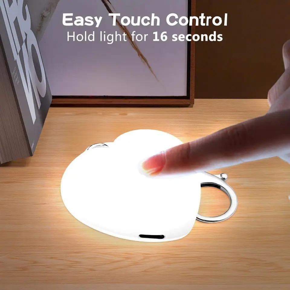 Mini Purse Glow Light Rechargeable Handbag Light Led Automatic Sensor Touch Lamp USB Charging Find Keys In Dark Bag Practical Gift