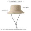 Water Resistant Bucket Hat for Women 6cm Brim Sun Hat Foldable Hangable Outdoor Use Hiking Camping Panama Caps Quick Drying Basin Cap
