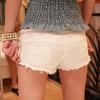 New Fashion Sexy Low Waist Hole Ladies Denim Shorts Hot Pants Jeans