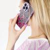 Design Case Etui Do Samsung Galaxy A12 5G Pokrowiec W Kwiaty Ciemnoniebieski