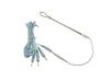 Men's Electric Shock Steel Ring for Erotic Restraint and Climax