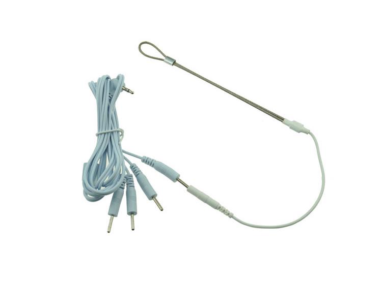 Men's Electric Shock Steel Ring for Erotic Restraint and Climax