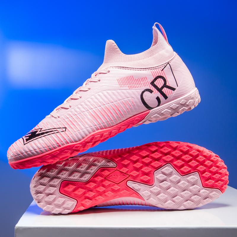 

Нові чоловічі футбольні бутси Шипи Трава Нековзні Матчеві Кросівки Для Залу Високі Футзальні Високоякісні Футбольні Бутси - Продаж Fg/Tf 35