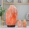 Himalayan Crystal Salt Lamp: Rose Mineral Night Light for Bedroom Bedside, European Style Desk Ornament.