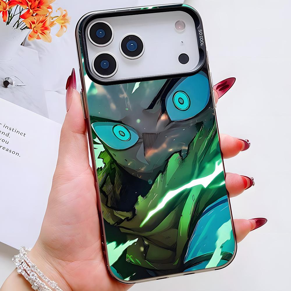 

M-My H-Hero A-Academia 8 Phone Case For IPhone 17 Pro Max 16 Pro Max 15 14 13 11 12 Mini Xs X Xr 7 8 Plus Se Color Silver Cover iPhone17 Air