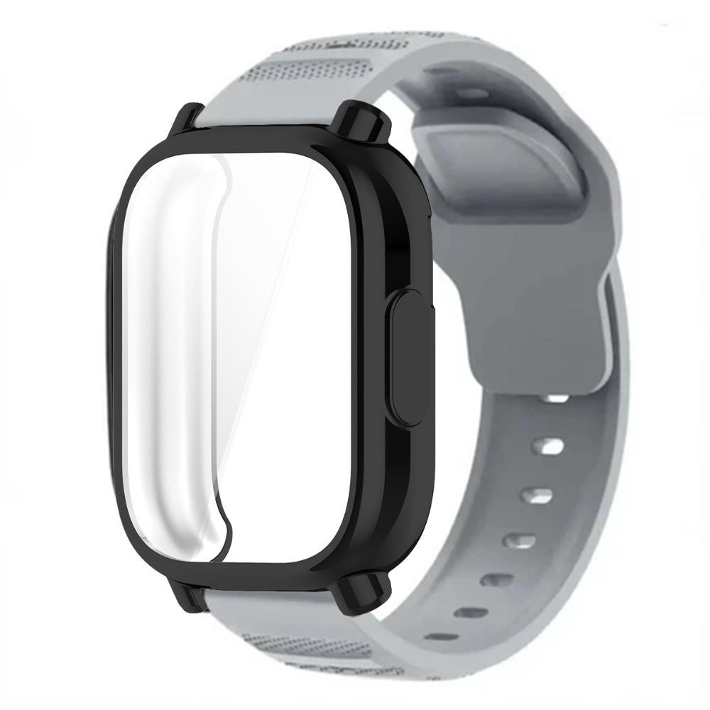 Breathable Silicone Strap+TPU Screen Protector For Redmi Watch 5 Active Band Soft Case For Redmi Watch 5 Lite Sports Band Correa