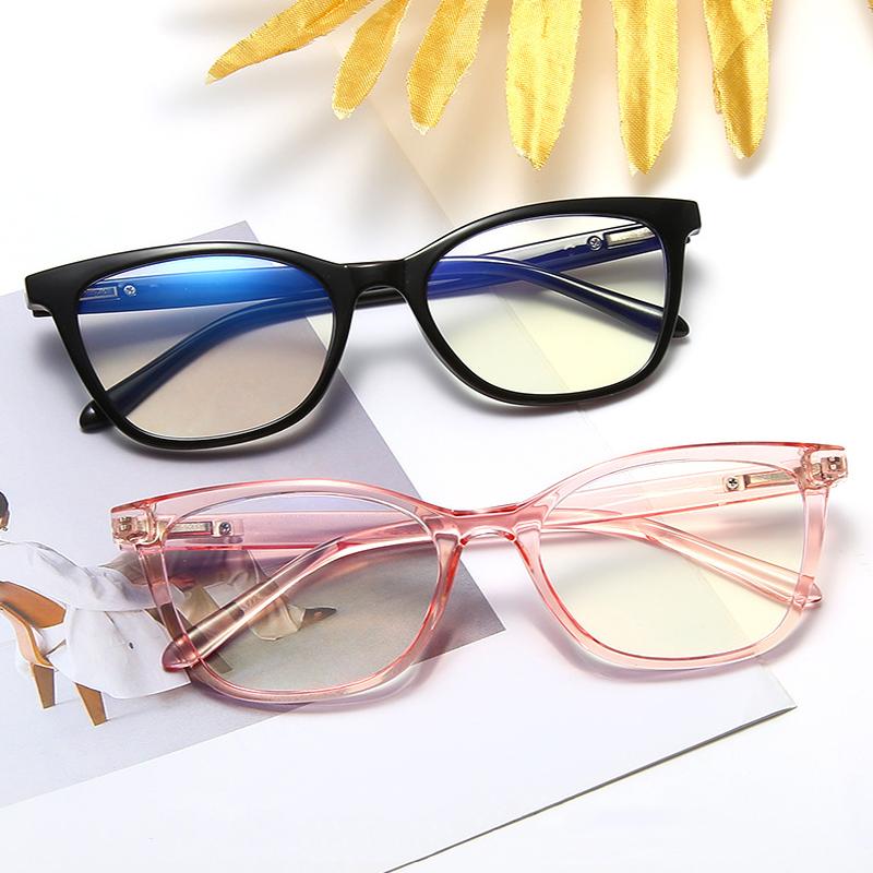 Anti-Blue Light Glasses Luxury Cat Eye Eyewear Women Men High Quality Eyeglasses Blue Light Blocking Man Lady Computer Eyeglas