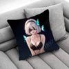 Game Nier A-Automata 2B Throw Pillow Case For 55X55Cm 40X40Cm 45X45Cm 50X50Cm 30X30Cm Square Office Pillowship Cover