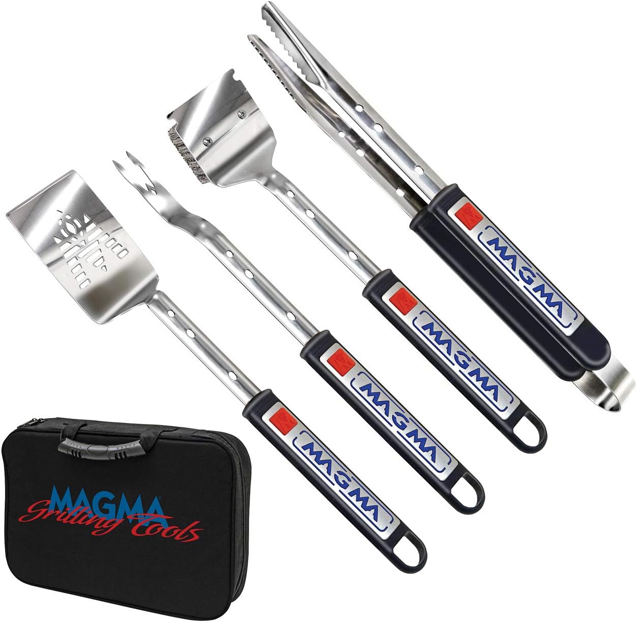 5-Piece Telescoping BBQ Grill Tools Set