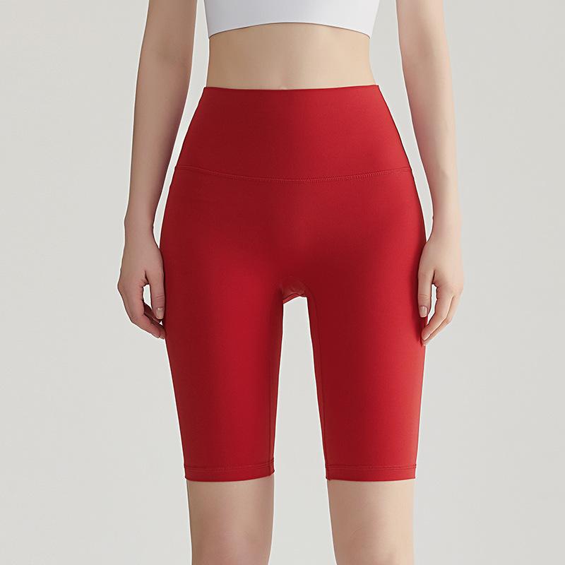 Damen Sportshorts, Leggings, Outdoor-Laufshorts, Radhose, Hüfthohe Taille, Leggings