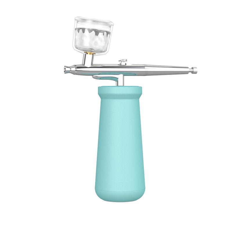 Portable Nano Spray Oxygen Injector for Facial Hydration - High-Pressure Handheld Moisturizing Spray Gun for Salon & Home Use