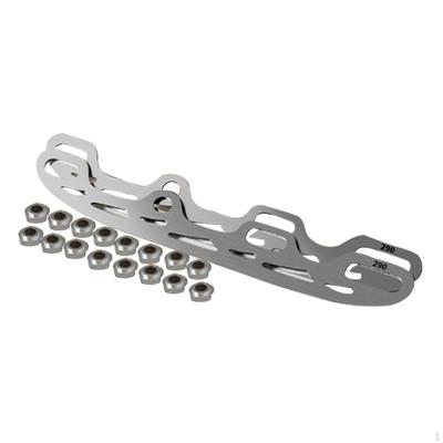 2 Patine, Compatibile Și Fabricate din Oțel Inoxidabil, pentru Patinaj pe Gheață.