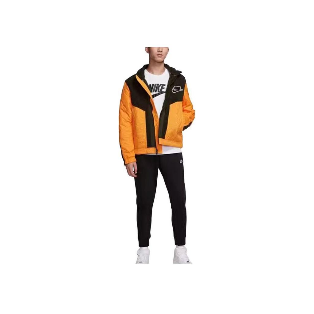 Nike Sportswear Synthetic-Fill Sport Collar Jacket Men Jacket Golden-Orange BV4583-886