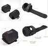 Black Color Fishing Reel Bag Protective Design Spinning Reel Cover  Travel Storage