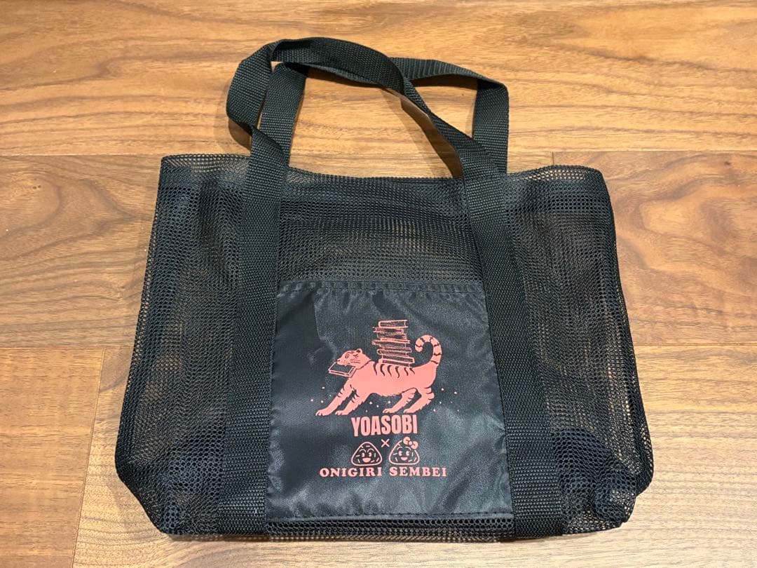 

[USED] YOASOBI x Masuya Collaboration Mesh Tote Bag, Black