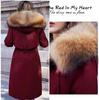 Women's Fur Detachable Shearling Winter Parka - Plus Size Warm Thick Down Jacket