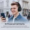 Srhythm NC35 Wireless Bluetooth Hybrid Noise Cancelling Headphones with and AUX Wired 140 Hours of Continuous ENC Ambient Sound Spatial and App