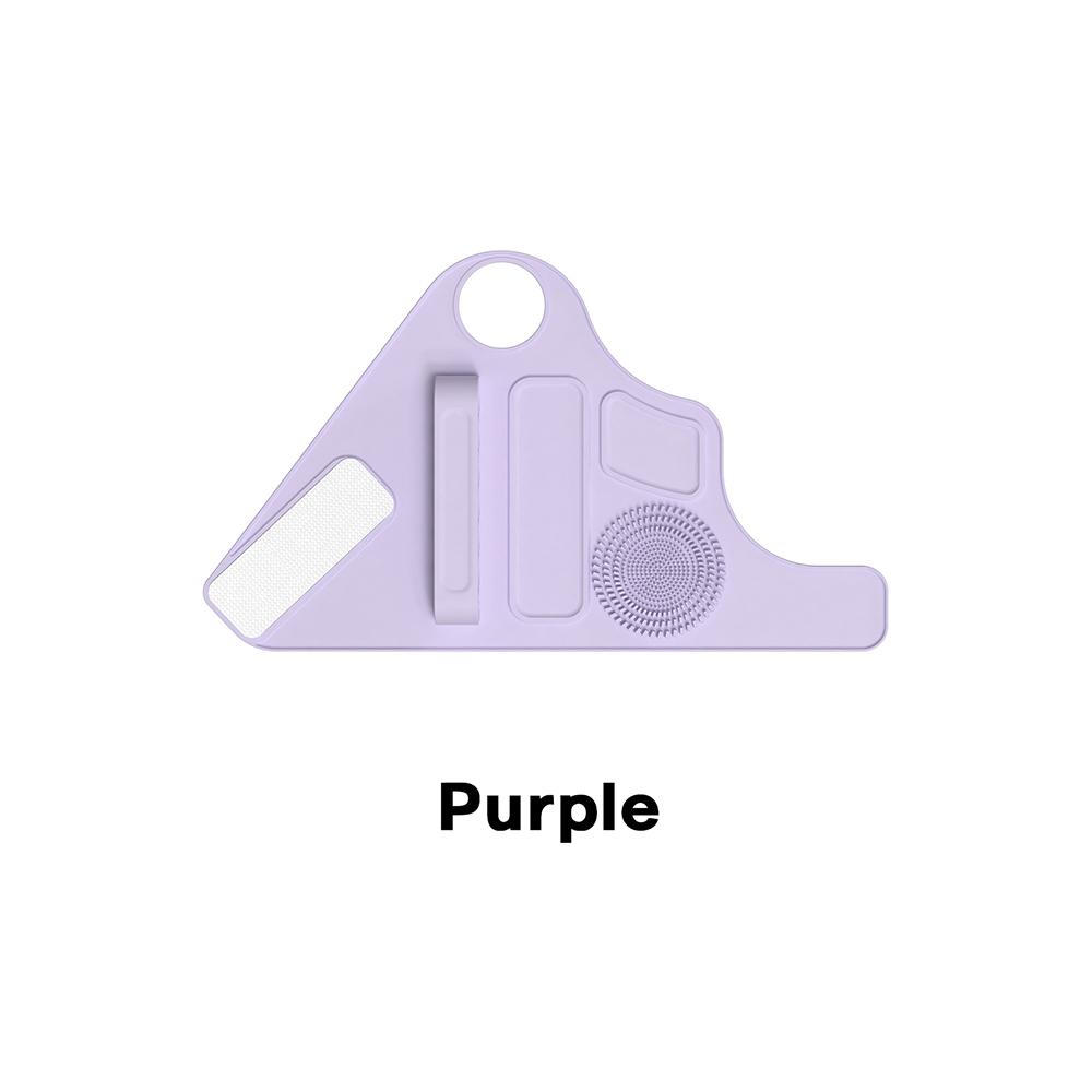 Soft Silicone Makeup Tool Adjustable Makeup Brush Accessories Makeup Palette Wrist Strap Color Palette with Storage