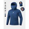 Mens UPF 50 Quick-Dry Hooded Sun Protection Fishing Jacket Outdoor Lightweight