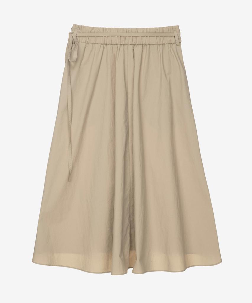 MIND BRIDGE WOMEN [W] Pleated Belted Elastic Skirt - 3 Colors
