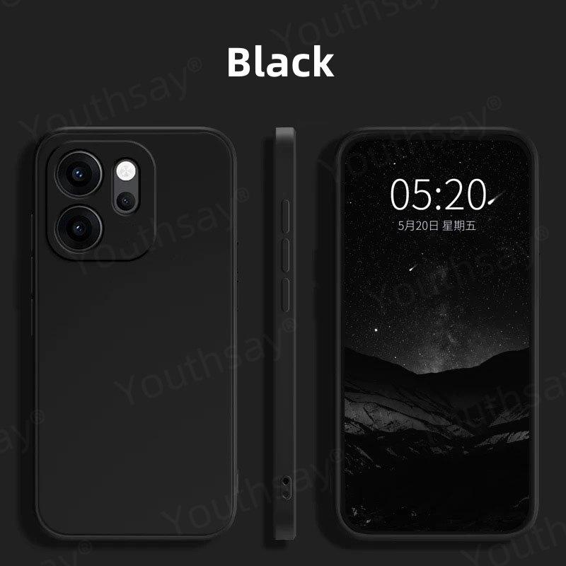 For Oneplus Nord CE6 Case Cover Oneplus Nord CE6 Fundas Coque Shell Soft Original Liquid Silicone Phone Bumper Oneplus Nord CE6 For Oneplus Nord CE6 чёрный