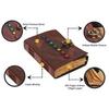 Kožený žurnál Seven Stone Chakra Book of Shadows Journals