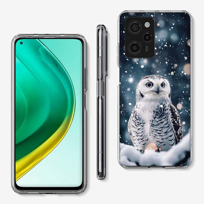 

Owl in Winter Cover Phone Case For Xiaomi Poco M8 M7 M6 M4 M3 X7 X6 X4 Pro F7 Ultra M5S Mi 14 14T 15 15T 12T 10T Pro 12S 12 11 L Xiaomi Poco M7 4G