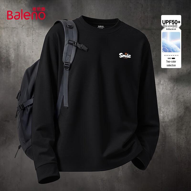 Baleno Men's Long Sleeve Crew Neck T-shirt