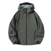 Women's Waterproof and Windproof Spring and Autumn Thin Hooded Couple's Single-charge Outdoor Travel Hiking and Mountaineering Jacket for Men
