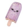 1/4Pcs Ice Stick Stress Relief Toy Smiling Ice Cream Squeeze Toy Slow Rising Clear Glitter Ice Stick Fidget Toy Decompression Relaxation Tool