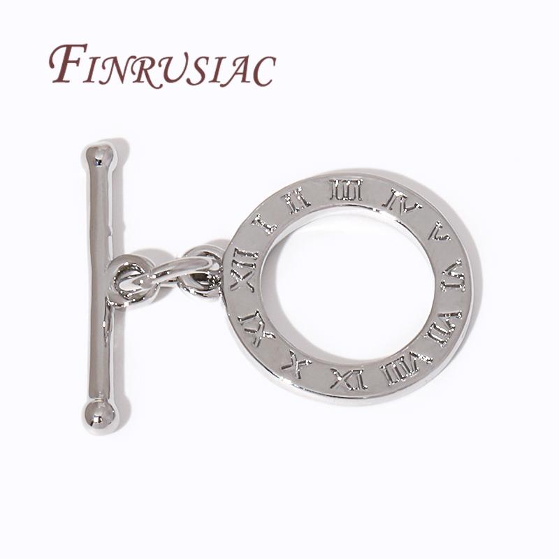 

18K Gold Plated OT Clasp Toggle Clasps For Necklaces,Jewelry Clasp Connector For Bracelets Making Accessories DIY Fittings 2 Pieces