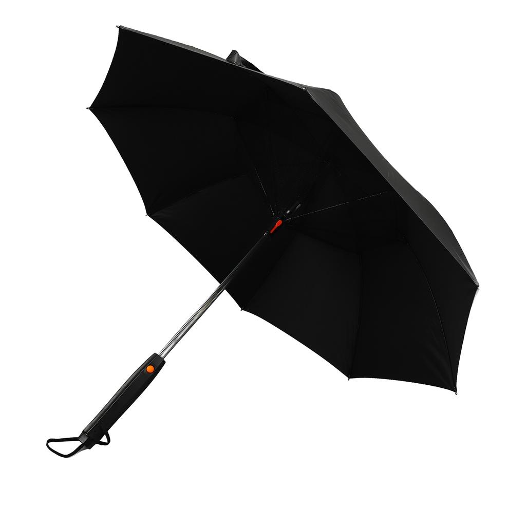Sun Umbrella with Fan and Sprayer 8 Ribs Portable 3 in 1 UV Blocking Umbrella for Outdoor Summer