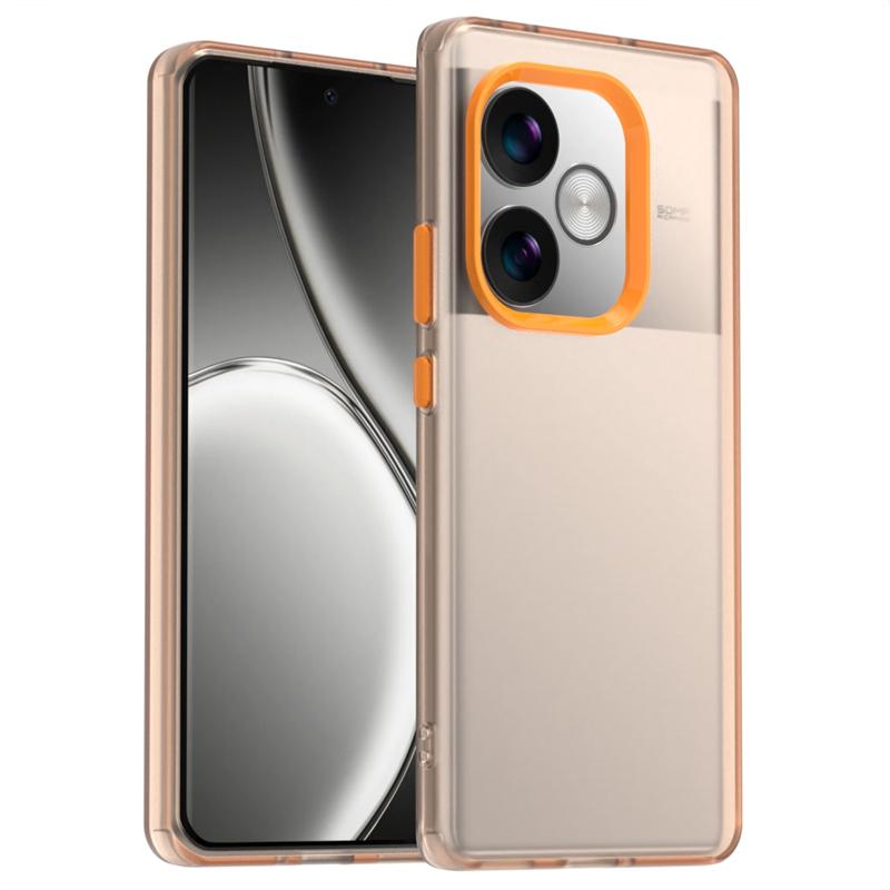 Anti-Drop Candy Color Phone Case For Realme GT 6 Skin-Friendly Matte Transparent Case Realme GT 6 Case Cover For Realme GT Neo 6