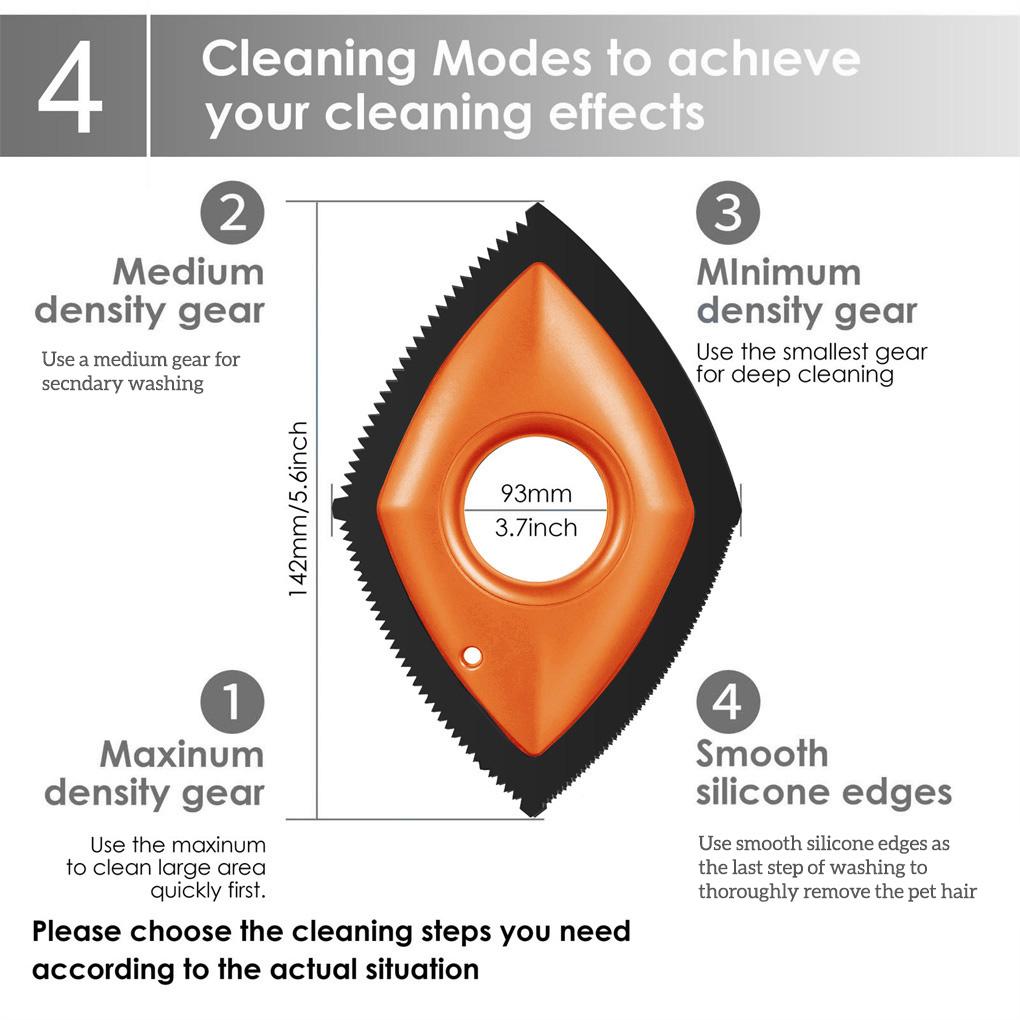 Portable Animal Hair Remover Fabric Quick Removal Brush Travel Pro Lint Furniture Sofa Bed Scraper Washing for Couch