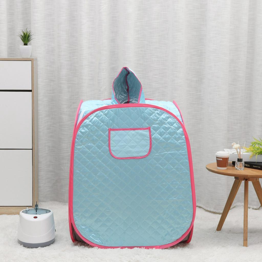 1,5L Tragbare Sauna-Tasche Dampfduschen-Generator Infrarot-SPA Gewichtsverlust Kalorienverbrauch Sauna-Zeltraum Duschkabine Badehaus 1000W