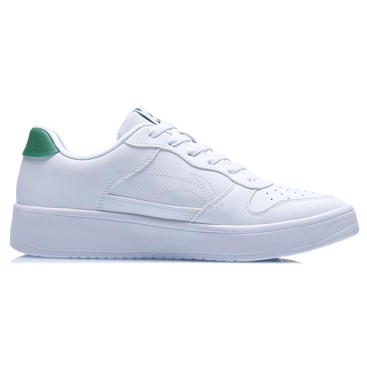 Li Ning Synthetic Leather, Artificial Leather Coverage Thermal Slip Resistant Low Top Skateboard Shoes Men's AGCS419-2