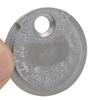 For Car Alloy Coin-Type Plug Gage Practical Hole Durable Round Spark Plug Gage