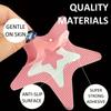 30pcs Star Shape Floor Shower Room Bathtub Anti-slip Stickers Anti-fall Safety Tape Pad Bathtub Mat