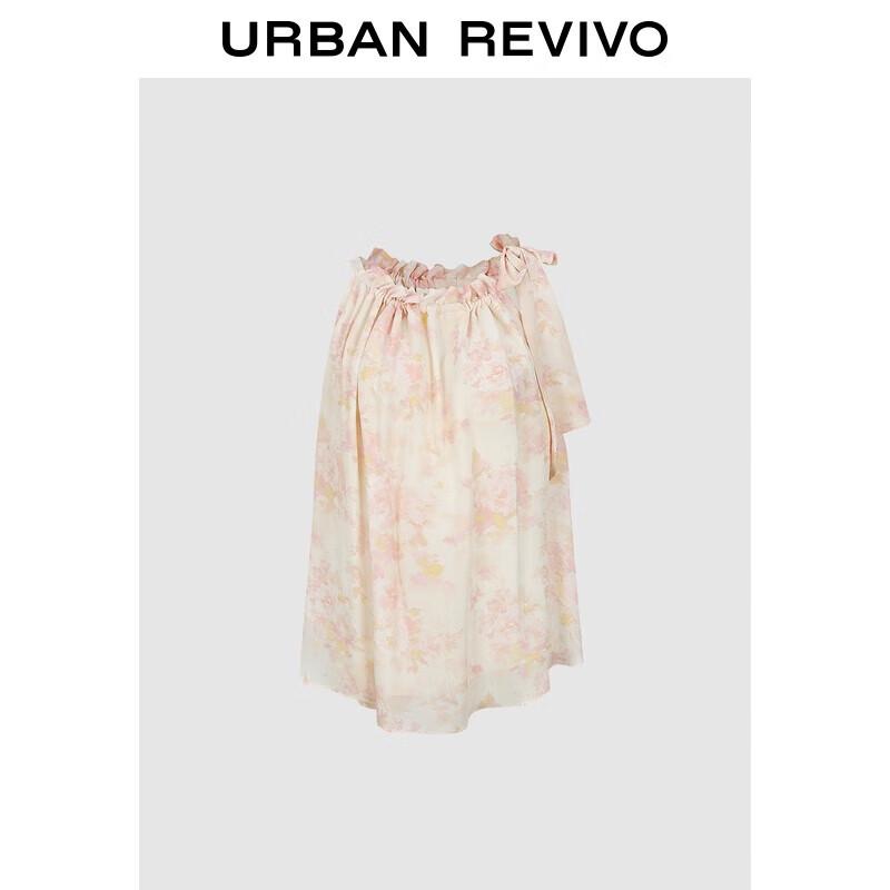 UR Women s Floral Print Tie-Strap Camisole M