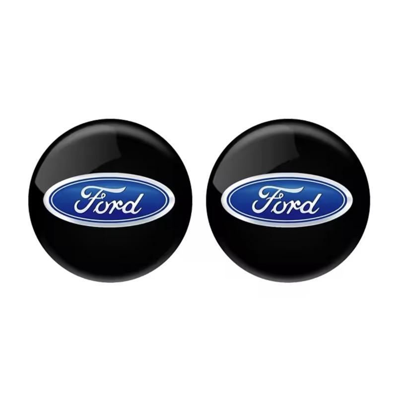 Car Door Lock Keyhole Protection Sticker Door Lock Hole Cover Stickers For Ford Focus 2 3 Mondeo Kuga Fiesta MK7 Escort Edge CVW1 QQ24