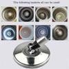 Revolving Mop Head Stainless Steel Mop Replacement Universal Spin Mop Head  Home Cleaning Tools