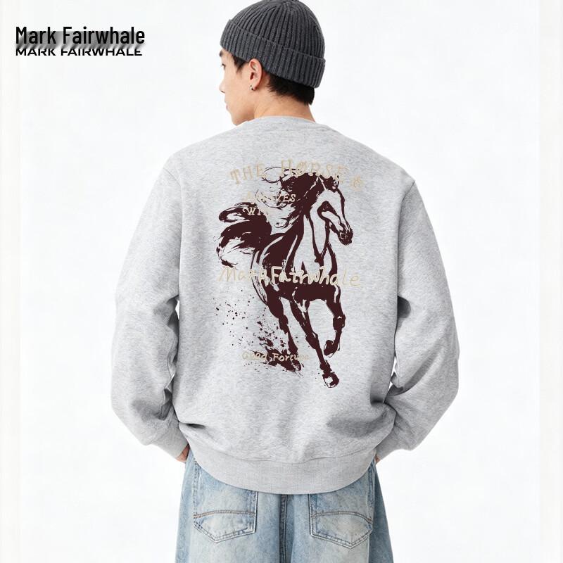 

Mark Fairwhale Men s Crewneck Sweatshirt 4XL
