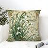 Diverse Painted Floral Prints Pillow Case Linen Pillow Case Sofa Home Decor Cushion Cover Cushion Cove