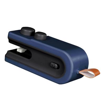 2 In 1 Mini Bag Sealer USB Rechargeable Chip Bag Sealer Heat Seal Portable Handheld Vacuum Food Sealer Bag B